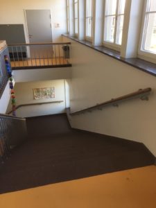 Schulhaus Langmatt Schulzimmer + Korridor